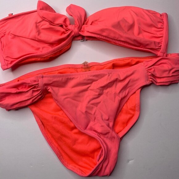 Victoria's Secrret Pink Swim Bikini Set Size L/M - Picture 1 of 4